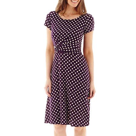 Perceptions Short-sleeve Knit Dress