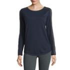 Xersion Long Sleeve Scoop Neck T-shirt