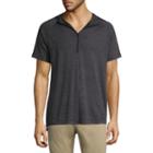 Msx By Michael Strahan Short Sleeve Hooded Quarter Zip