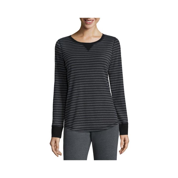 Made For Life Long Sleeve Scoop Neck T-shirt-womens Talls