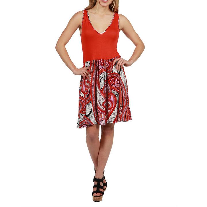 24/7 Comfort Apparel Lindy Dress