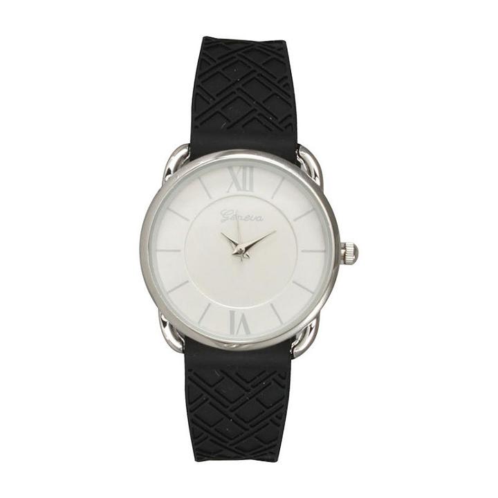 Olivia Pratt Womens Black Strap Watch-20423black