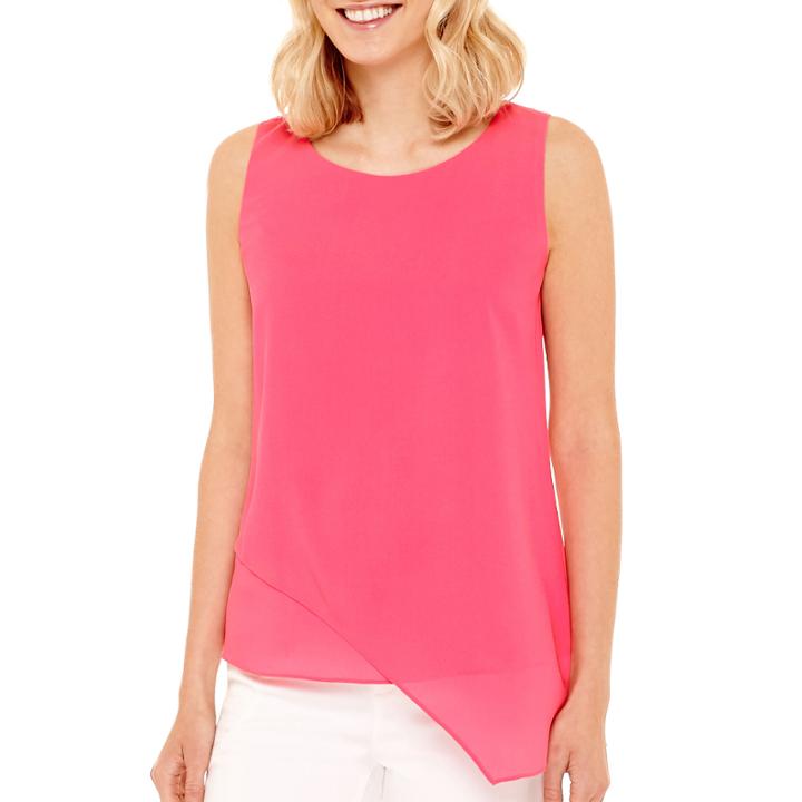 Bisou Bisou Asymmetrical Tank Top