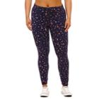 Flirtitude Floral Jersey Leggings-juniors Plus