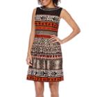 Studio 1 Sleeveless Embellished Fit And Flare Dress - Petite