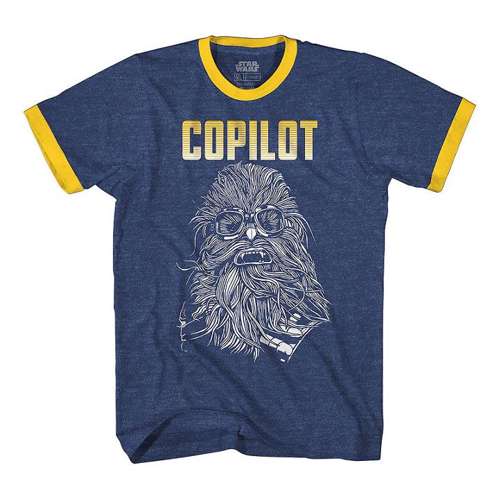Star Wars Chewbacca Copilot Graphic Tee