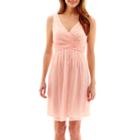 Simply Liliana Sleeveless V-neck Chiffon Fit-and-flare Dress