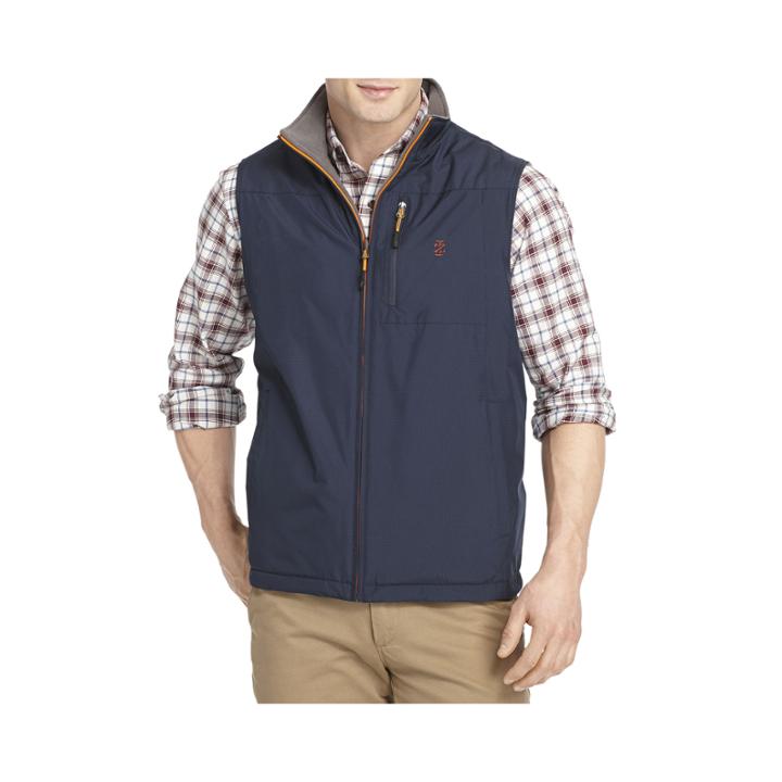 Izod Reversible Full-zip Vest