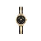 Armitron Womens Gold Tone Bangle Watch-75/5523bkgp
