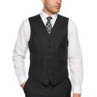 Stafford Executive Grid Classic Fit Suit Vest