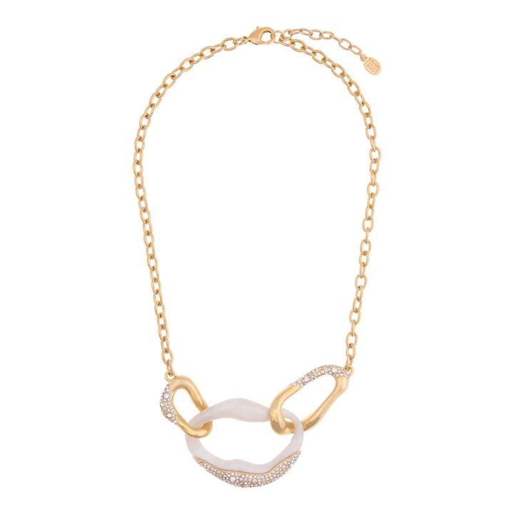 10021 Kara Ross Organic Outline Necklace