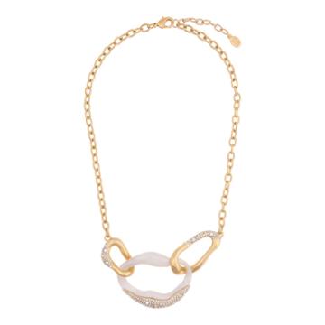 10021 Kara Ross Organic Outline Necklace