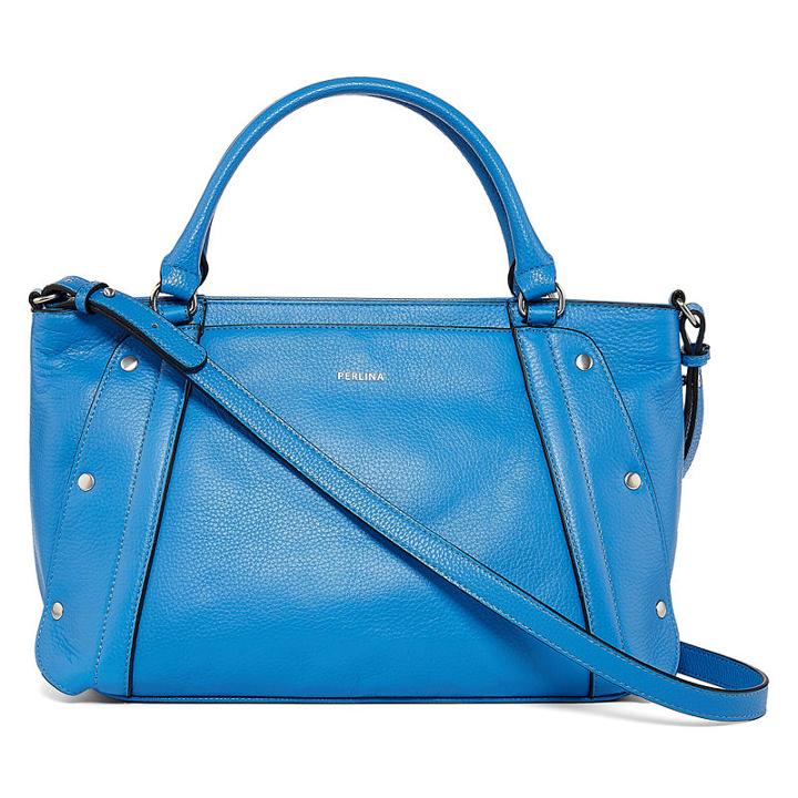Perlina Nolly Leather Satchel