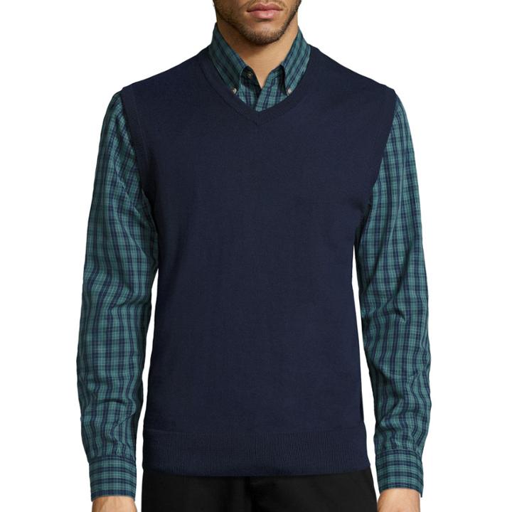 St. John's Bay Fine-gauge Sweater Vest