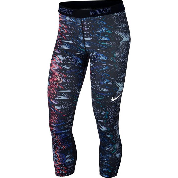 Nike Baselayer Printed Workout Capri Leiggings