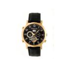 Heritor Edmond Mens Black Strap Watch-herhr6204
