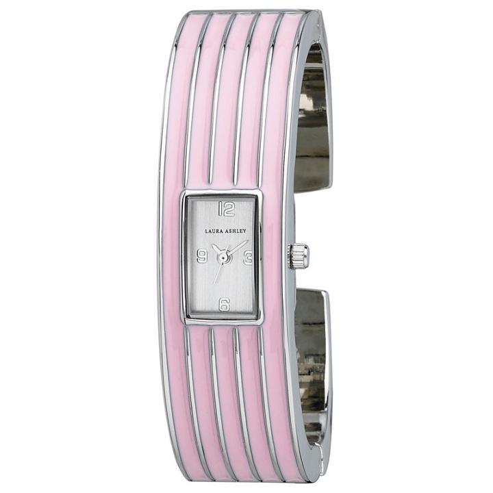 Laura Ashley Womens Pink Bangle Watch-la31033pk