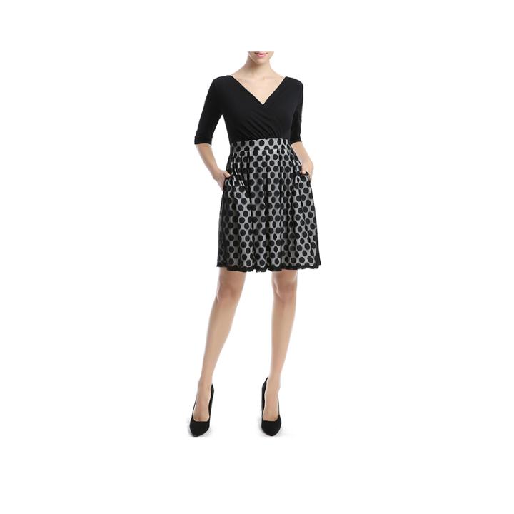 Phistic Bailey Elbow Sleeve Fit & Flare Dress