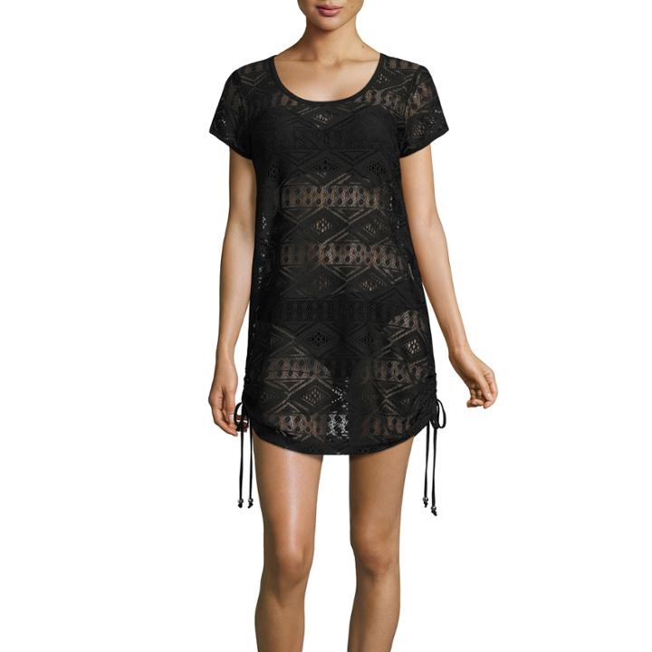 A.n.a Crochet Side Tie Coverup