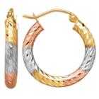 Infinite Gold 14k Gold 20mm Hoop Earrings