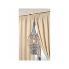 Warehouse Of Tiffany Xyza 1-light Crystal 7.5-inch Chrome-finish Chandelier