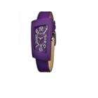 Crayo Womens Angles Purple Leather-band Watch With Date Cracr0406