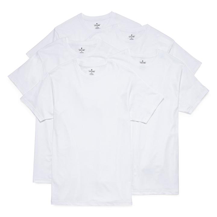 Stafford 5-pc. Short Sleeve Crew Neck T-shirt