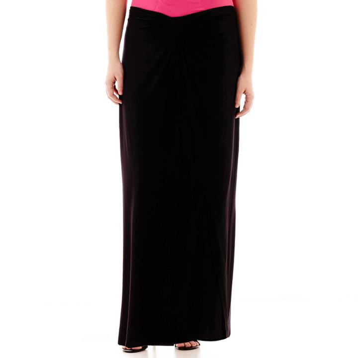 Bisou Bisou Twisted Maxi Skirt - Plus