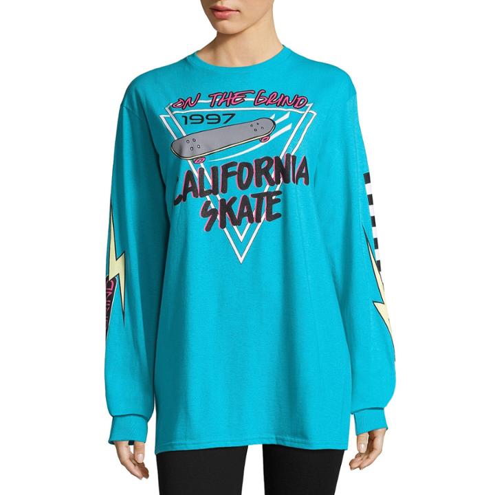 City Streets Long Sleeve Sweatshirt-juniors