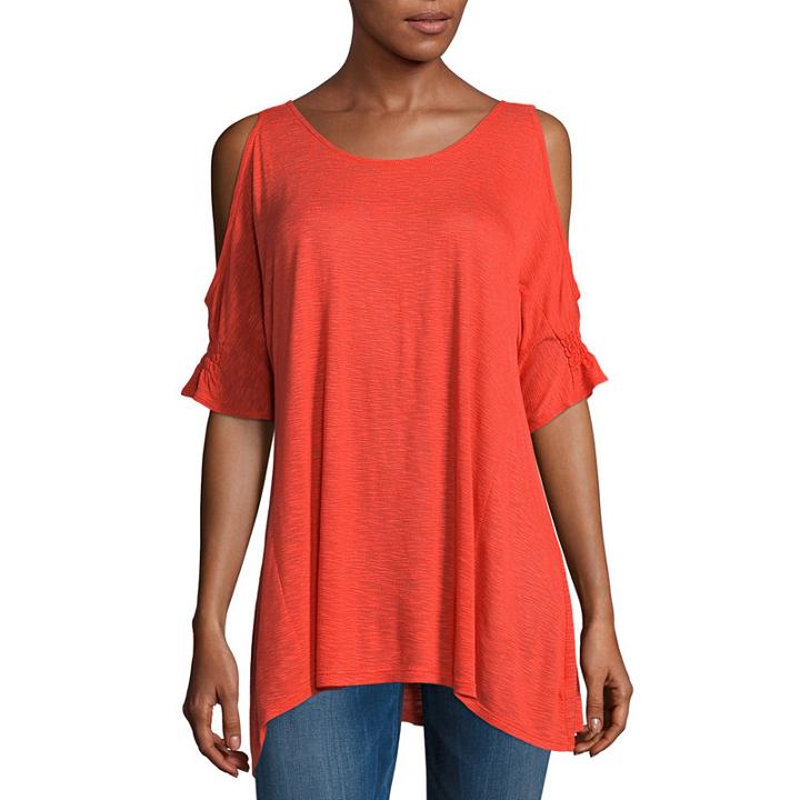 Ana Crossback Coulder Shoulder Top - Tall