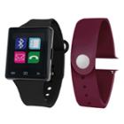 Itouch Air Air Activity Tracker & Interchangeable Band Set Black/maroon Unisex Multicolor Smart Watch-jcp2722b724-blp