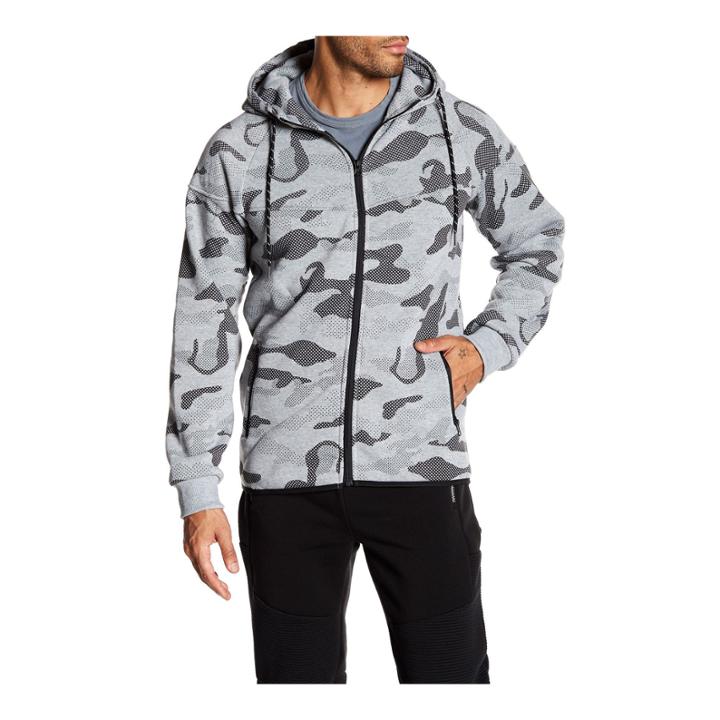 Tr Premium Mens Fashion Fleece Camo Hoodie