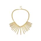 Worthington Gold-tone Spike Collar Necklace