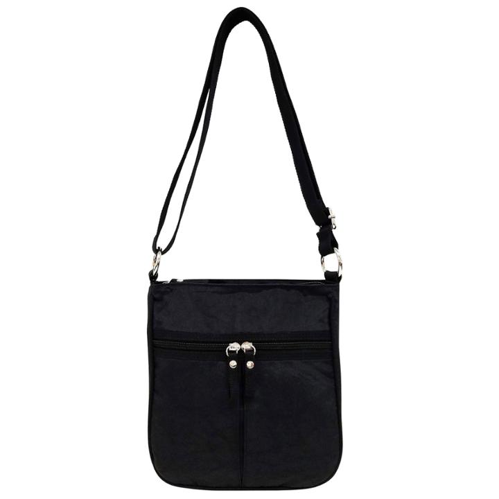 St. John's Bay Crushed Nylon Multi Entry Crossbodybag