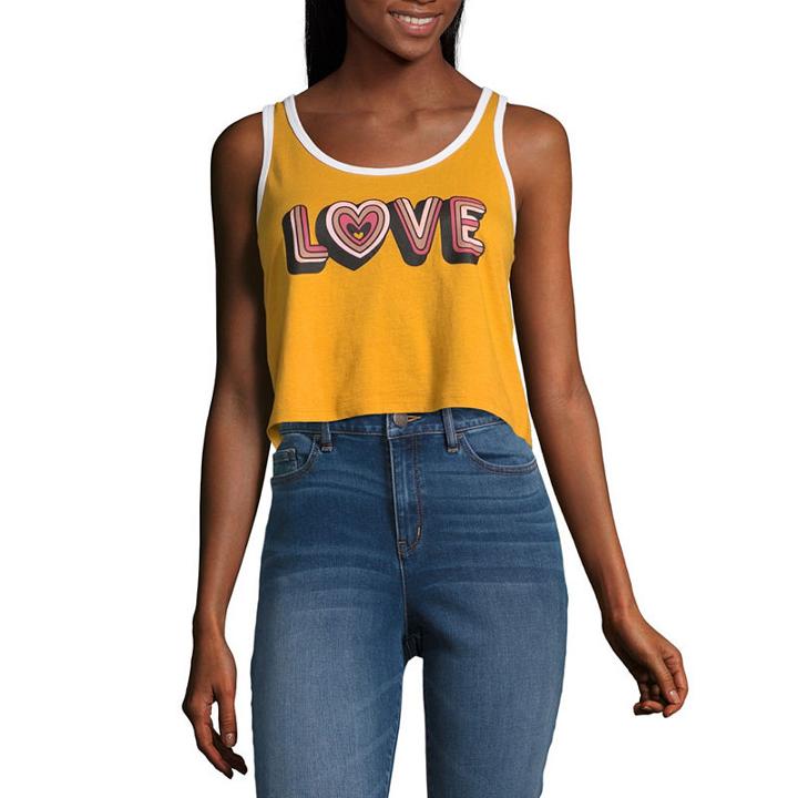 Love Cropped Tank - Junior