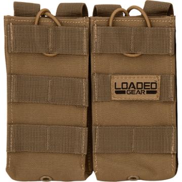 Loaded Gear Cx-900 Double Section Mag Pouch Dark Earth