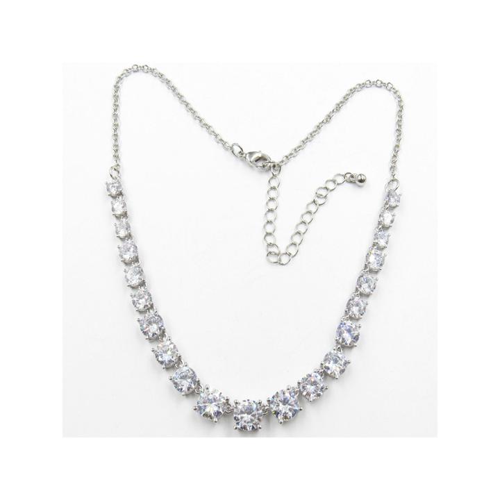 Vieste Rosa Womens 18 Inch Tennis Necklaces
