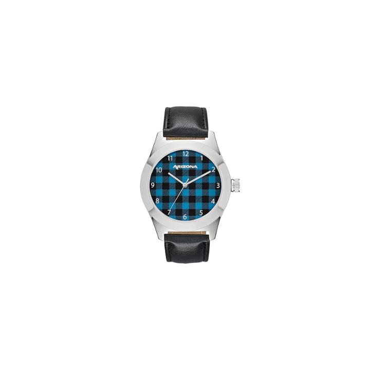 Arizona Mens Blue Strap Watch-fmdarz523