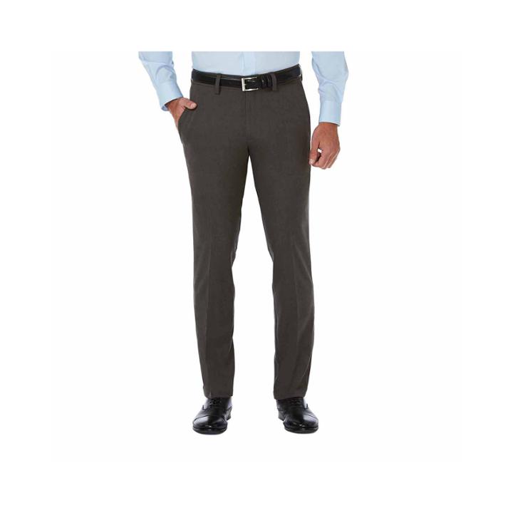 Haggar Cool 18 Pro Slim Fit Flat Front Pants