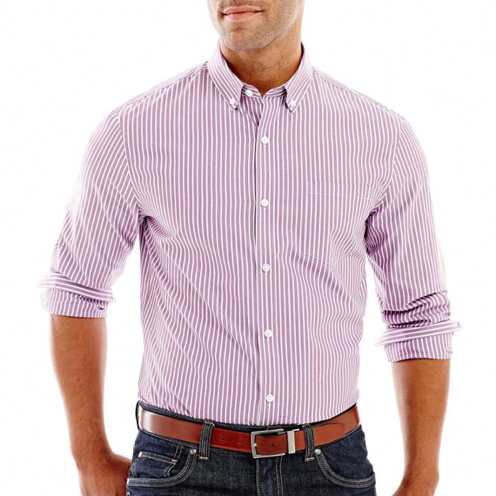 Claiborne Slim-fit Button-down Shirt