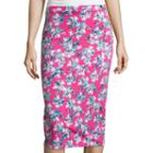 I 'heart' Ronson Floral Midi Skirt