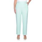 Alfred Dunner Roman Holiday Woven Flat Front Pants