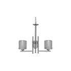 Dominic 3-light Chrome Chandelier