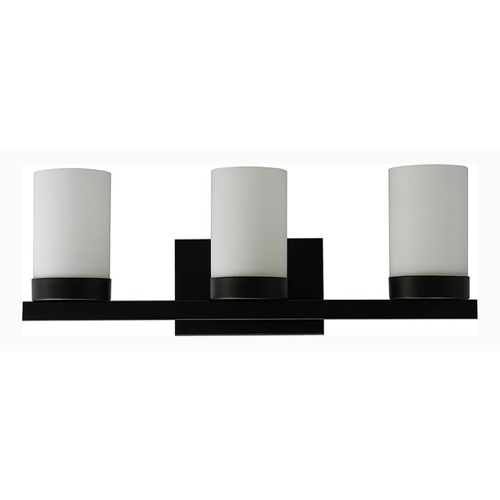 Harvey 3-light Bronze Bath Vanity