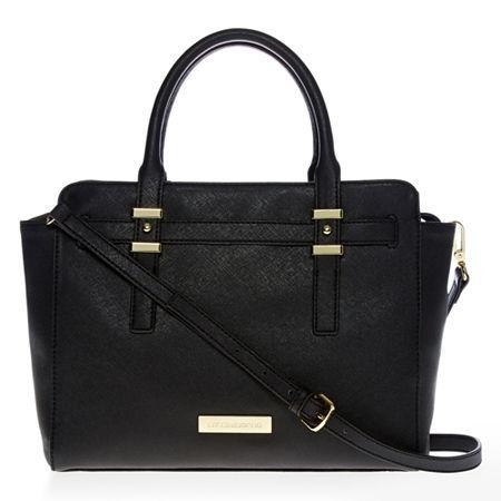 Liz Claiborne Tuxedo Mini Satchel