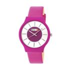 Crayo Unisex Pink Strap Watch-cracr4406