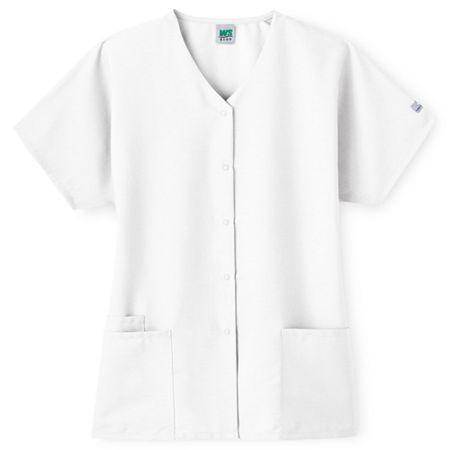 Fundamentals Women's Snap-front Scrub Top