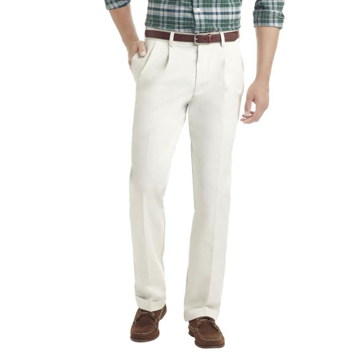 Izod Heritage Chino Classic Fit Pleated Pant
