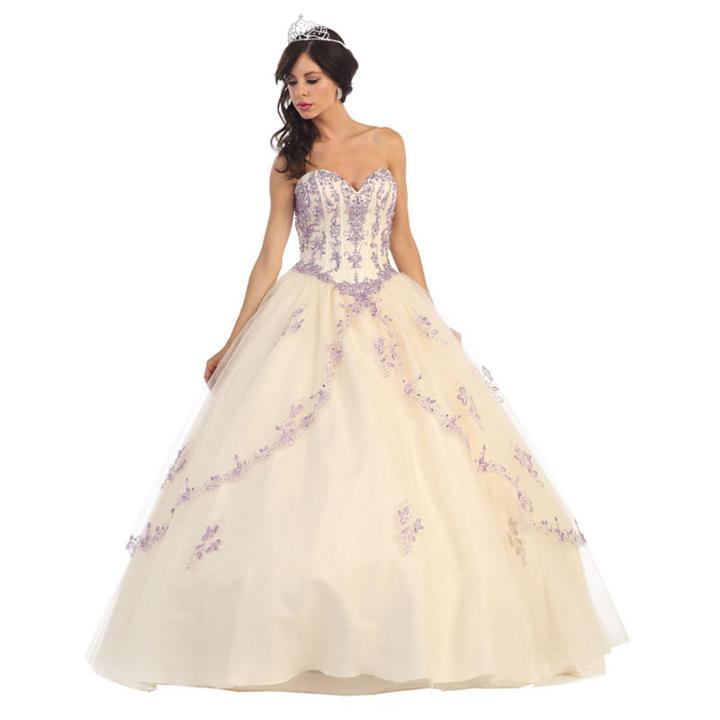 Sweetheart Quinceanera Ball Gown With Matching Jacket - Juniors