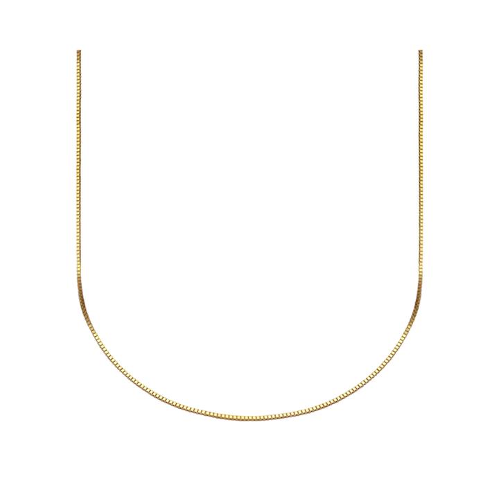 Made In Italy 10k Gold Venetian Box Chain Necklace, 20